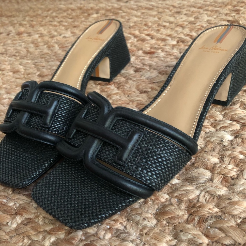 New: Sam Edelman Waylon in Black Weave. Size 9.5